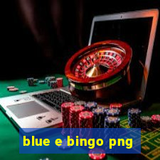 blue e bingo png